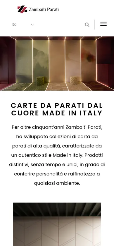 La prima schermata della home di oggi sul telefono, col banner dei cookie nascosto nello scatto